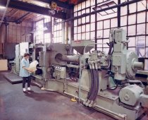 Interior view of Worcester Moulded Plastics Company